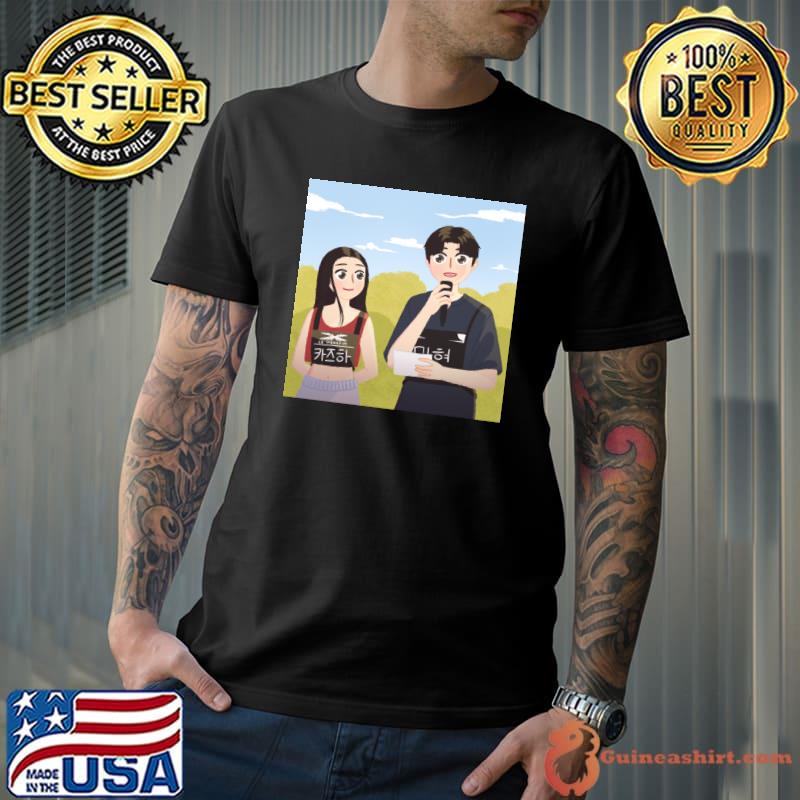 Le Sserafim Kazuha x Hwang Minhyun The Game Caterers T-Shirt