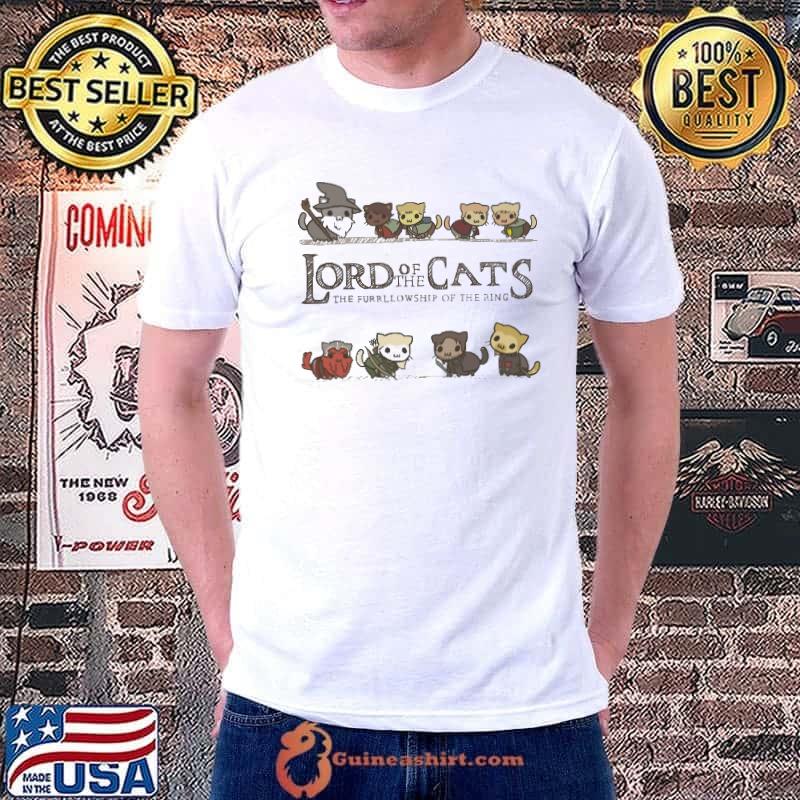 Lord Of The Cats The Furrllowship Of the Ring Shirt