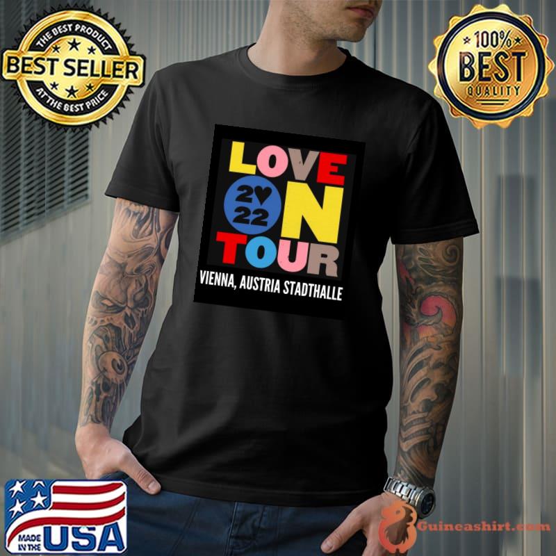 love on tour 2022 Vienna Classic T-Shirt