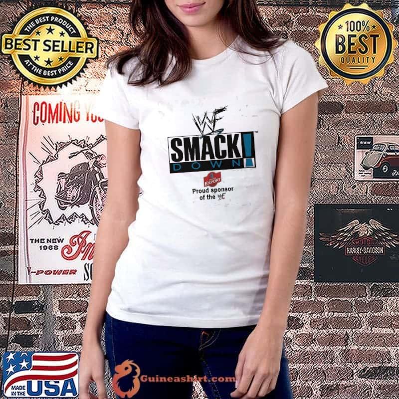 mackdown Molson Export WWF Wrestling Shirt Ladiestee