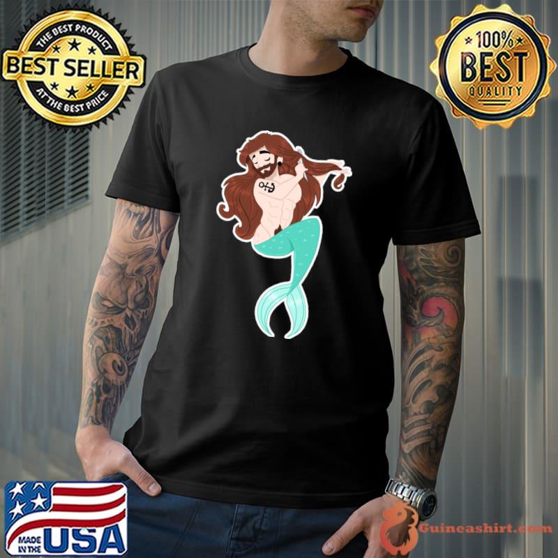Merman Brushing T-Shirt