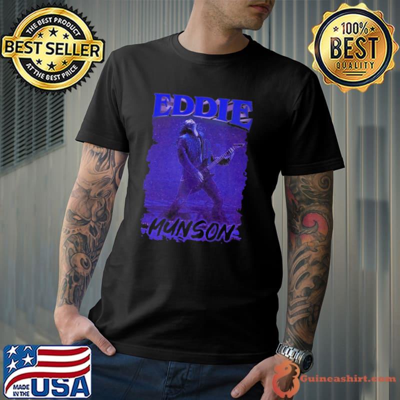 Metal dude eddie stranger things steve harrington joseph quinn eddie munson shirt