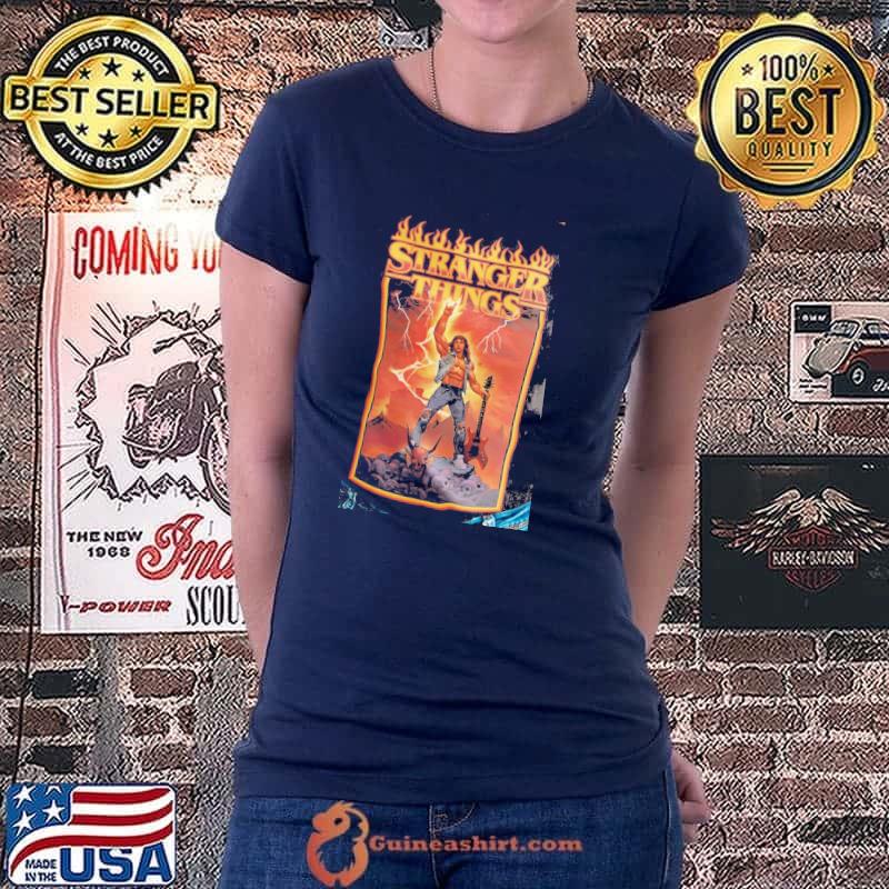Metal Stranger Things Shirt Ladiestee