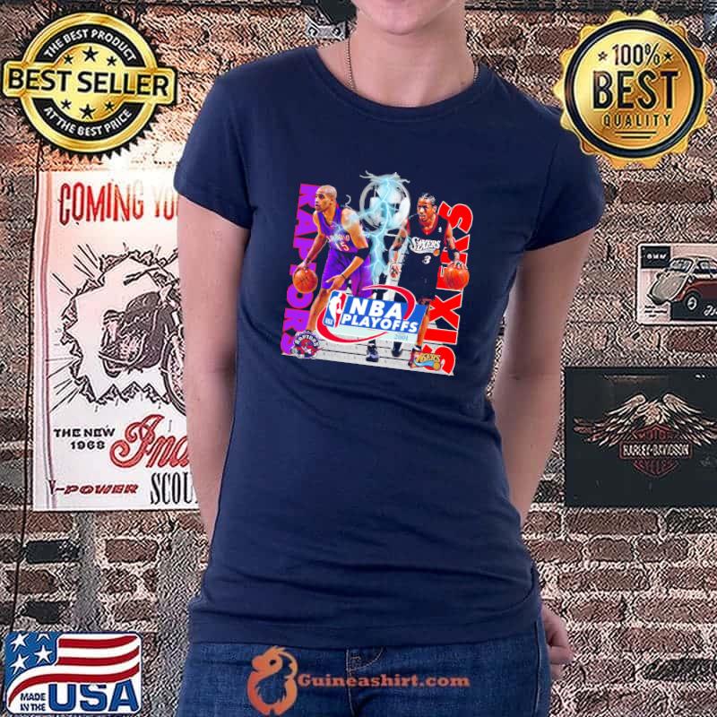 NBA PlayOffs Kaptors Sixers Shirt Ladiestee