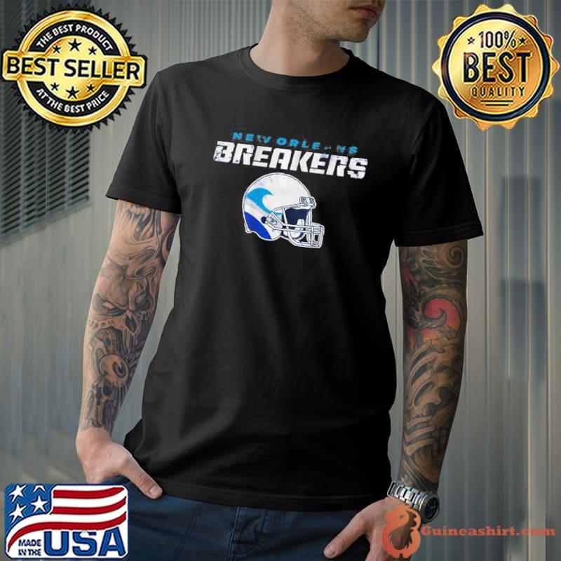 New Orleans Breakers Vintage Helmet Shirt