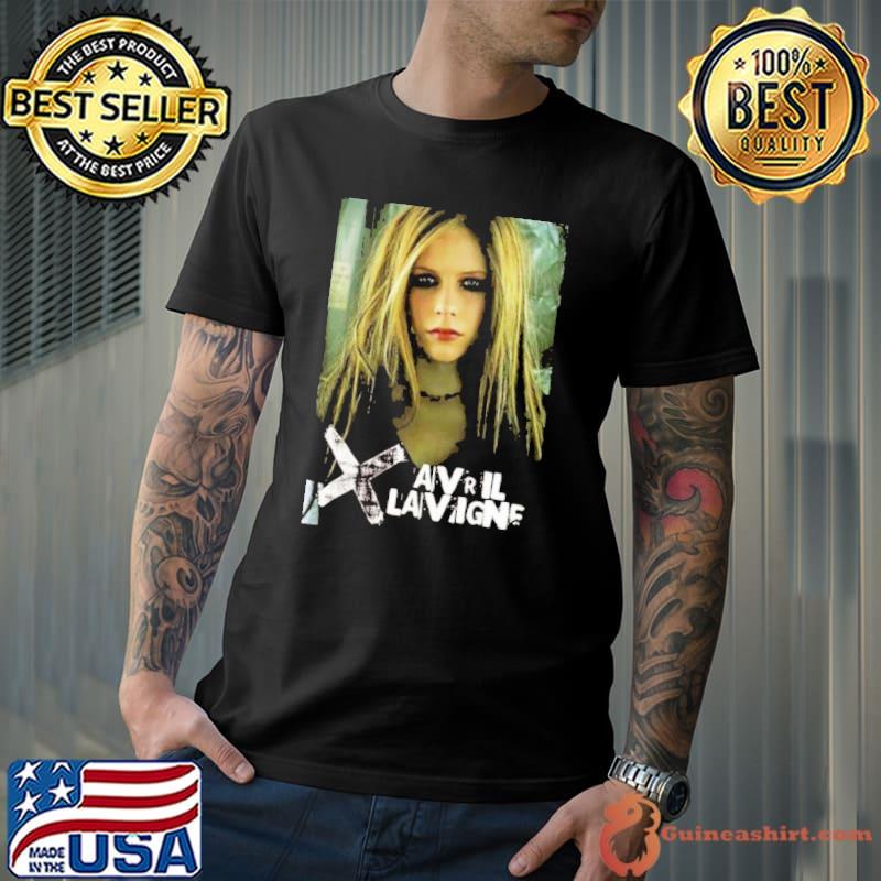 Old style picture avril lavigne shirt