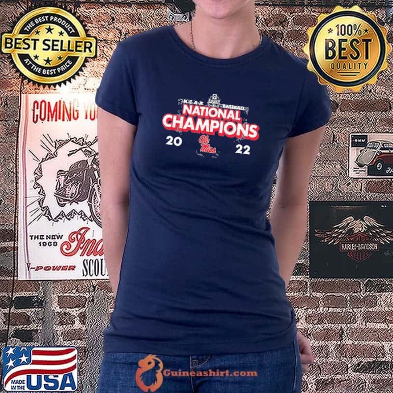 Ole Miss Rebels National Champions 2022 Shirt Ladiestee