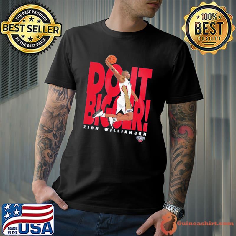 Outerstuff NBA Youth Boys Zion Williamson New Orleans Pelicans Do It Bigger Shirt
