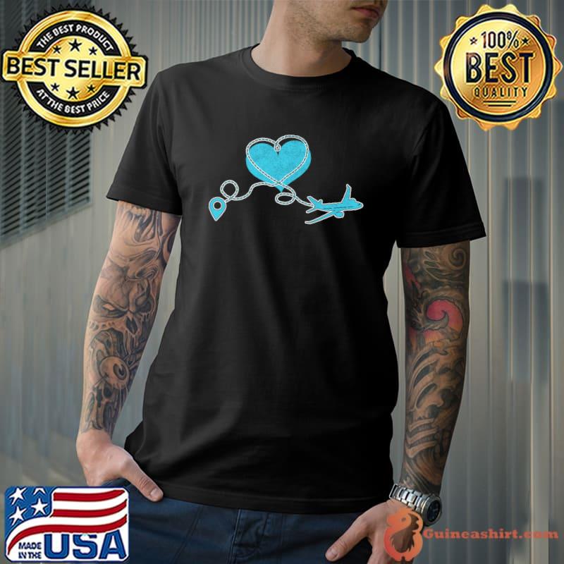Plane Airplane Flying Pilot Aircraft T-Shirt