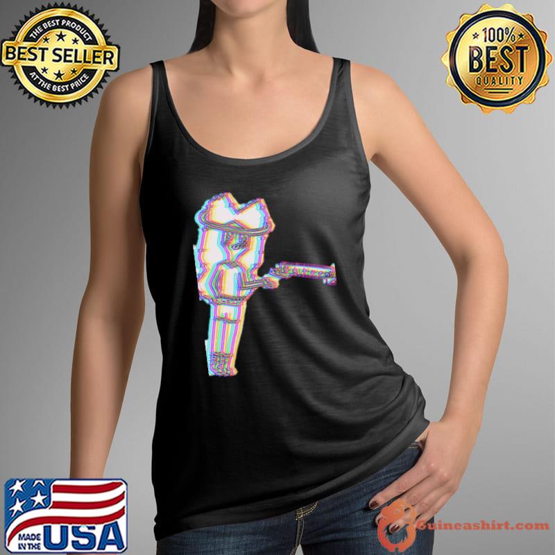 Princess Saturn-Goddess of the Solar System Blue T-Shirt Tank Top
