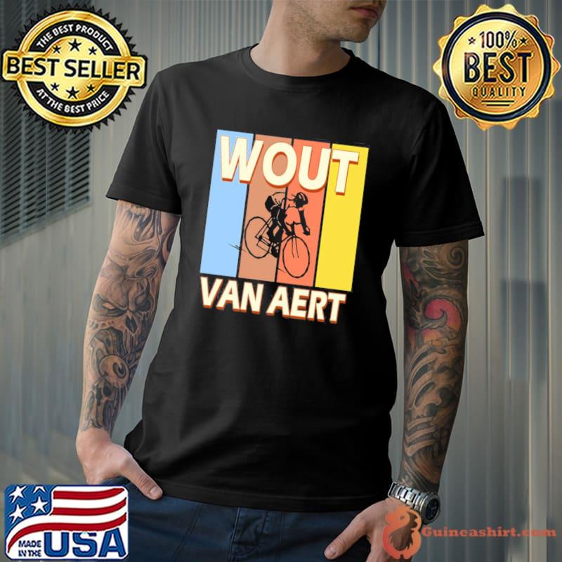 Racer wout van aert vintage shirt