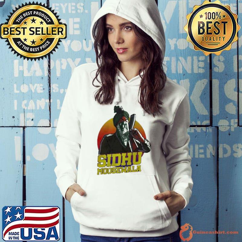 Rapper Sidhu Moose Wala Style Retro Vintage Shirt Hoodie