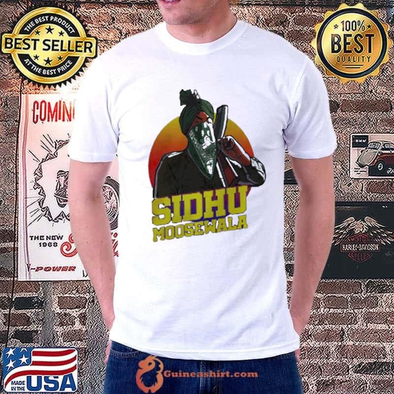Rapper Sidhu Moose Wala Style Retro Vintage Shirt
