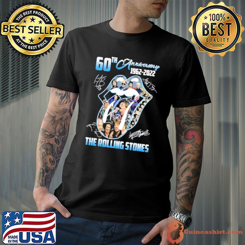 Rock n roll the rolling stones 60 years shirt