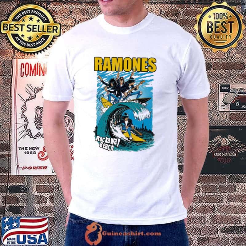 Rockaway beach ramones slayer band greenday shirt