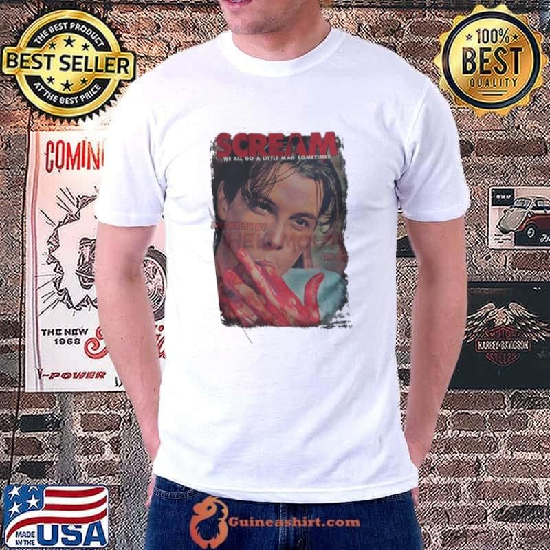 Scream movie vintage art shirt