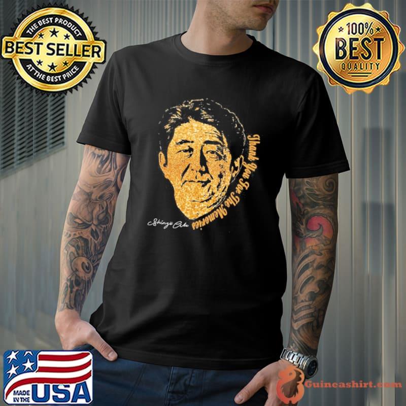 Shinzo abe thank you for the memories shirt