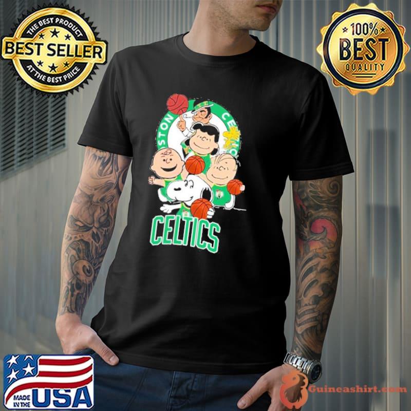 Snoopy and friends Boston celtics shirt