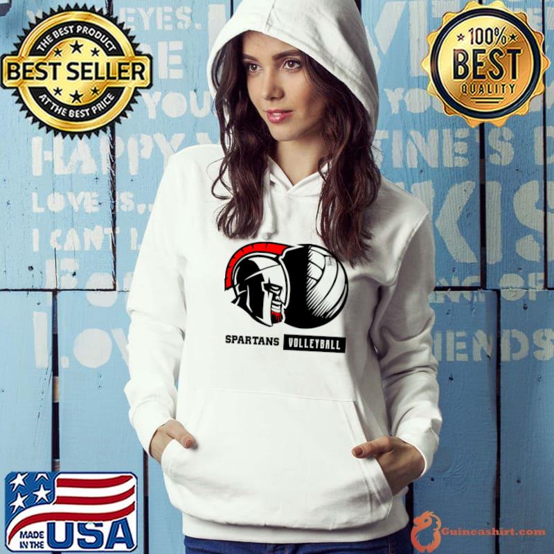 Spartans Volleyball Sport T-Shirt Hoodie