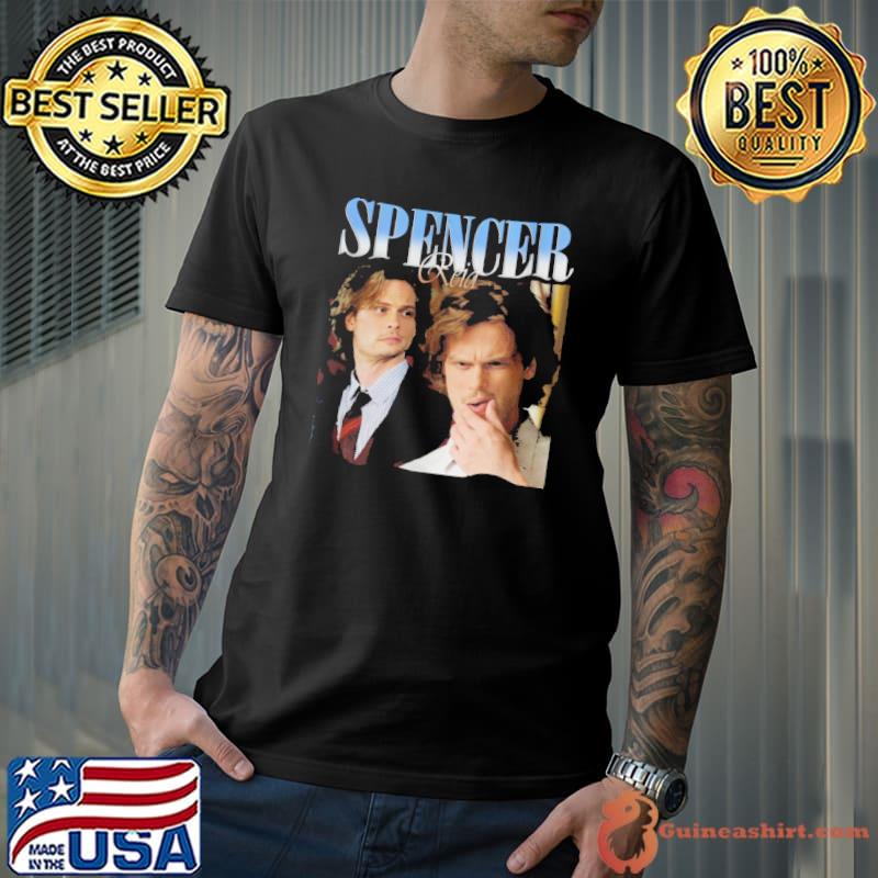 Spencer reid movie inspired 90s bootleg rap old school shirt