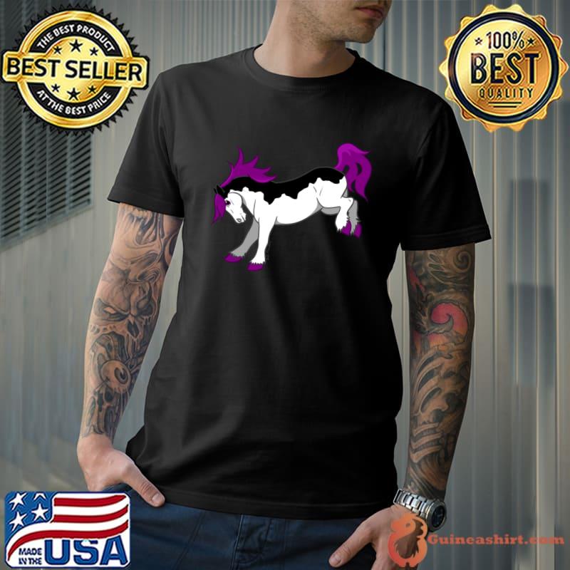 Splash Pinto Ace Pride Horse T-Shirt
