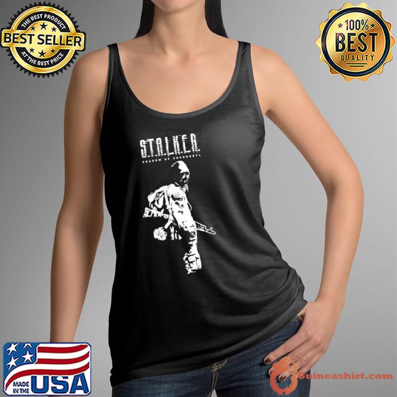 Stalker soc white art s Tank Top