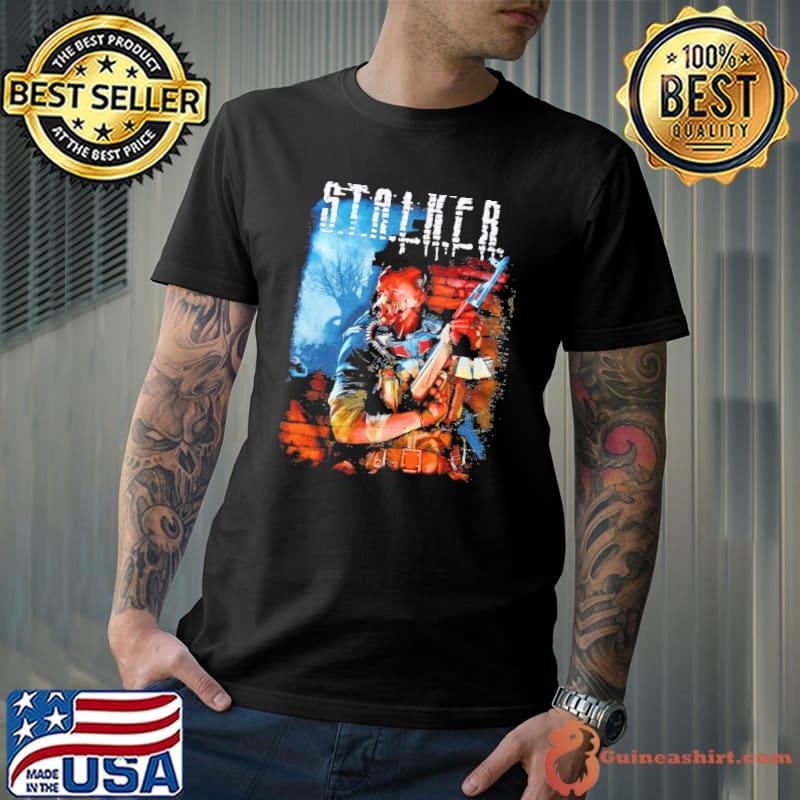 Stalker video game series graphic shirt