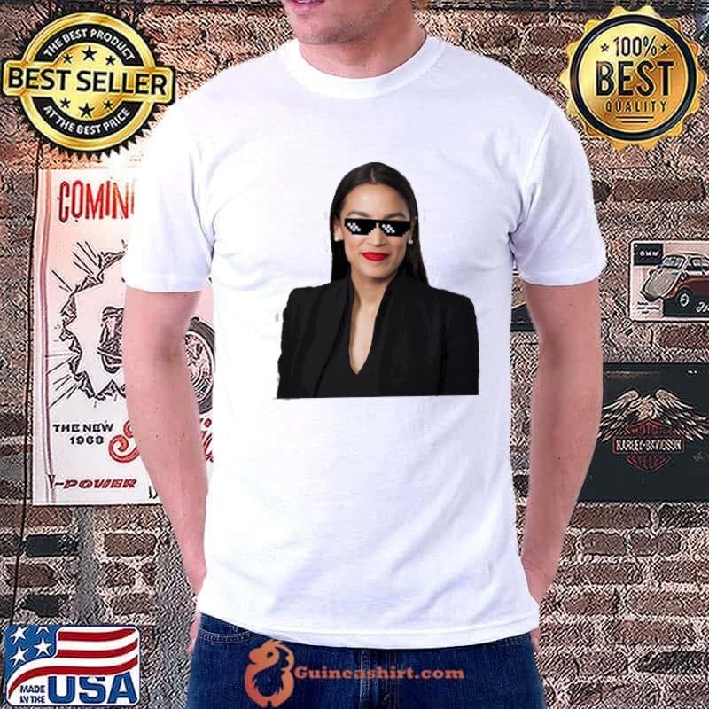 Swag aoc deal with it shirt