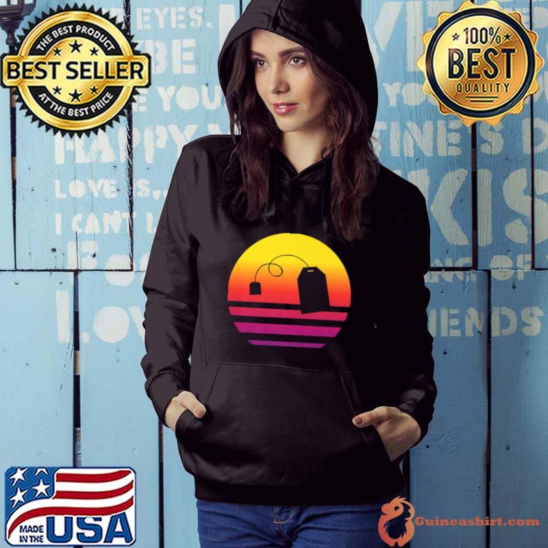 Tea Bag Vintage Sunset T-Shirt Hoodie