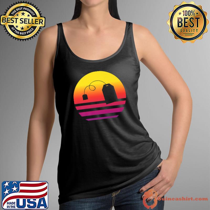 Tea Bag Vintage Sunset T-Shirt Tank Top