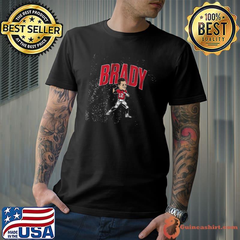 Tom Brady caricature sport shirt