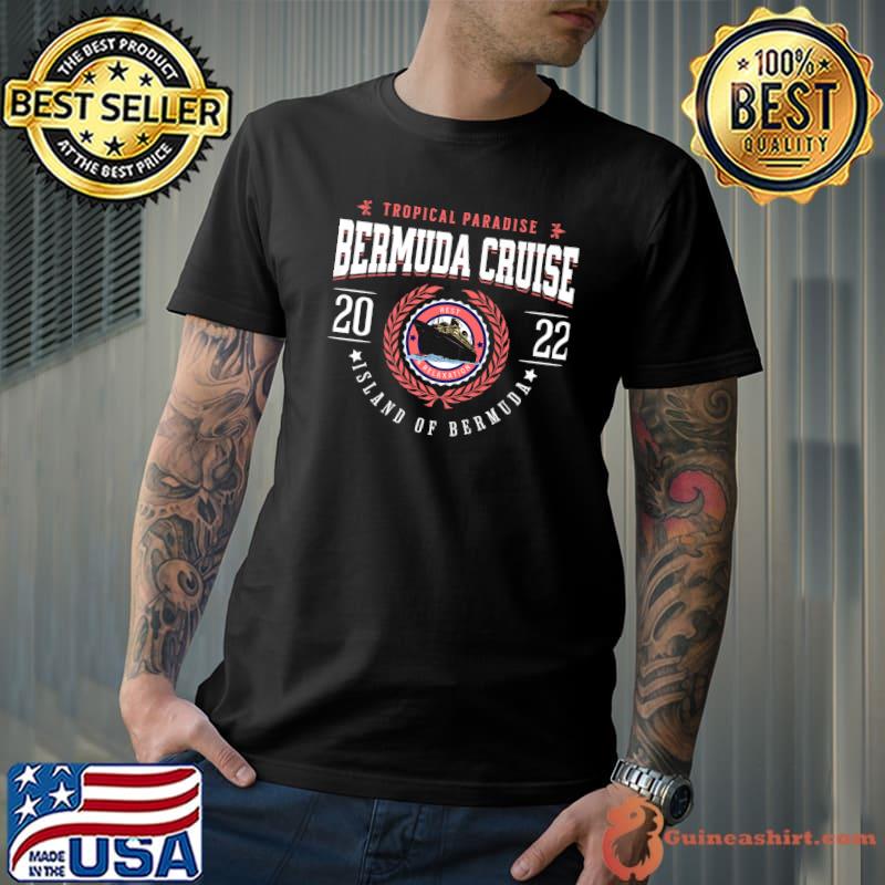 Tropical Paradise Bermuda Cruise 2022 Island Of Bermuda Souvenir Tourist T-Shirt