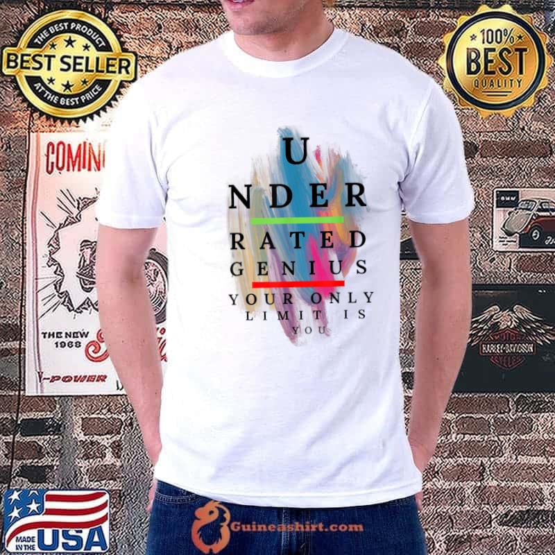 Under Vision Colorful Finger painted T-Shirt