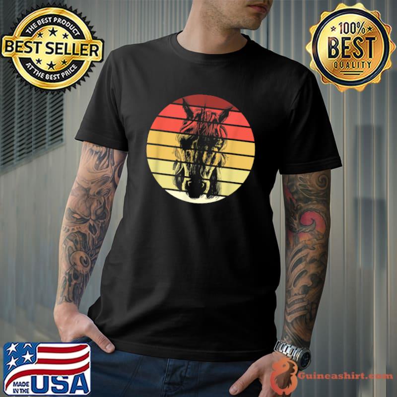 Unicorn Vintage Sunset T-Shirt