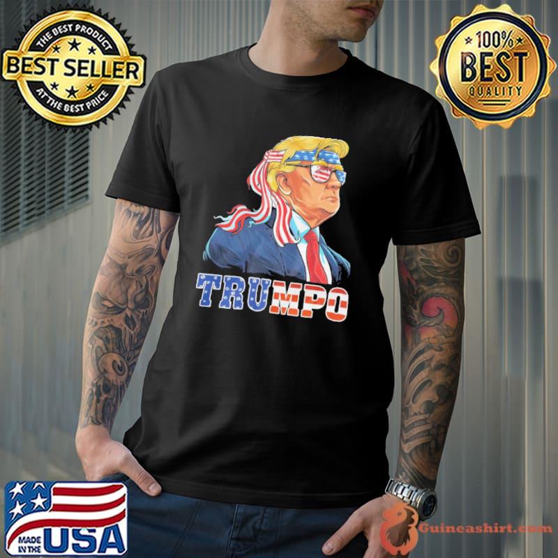 We will be back 2024 Trump supporter trumpo us flag 25k19 shirt