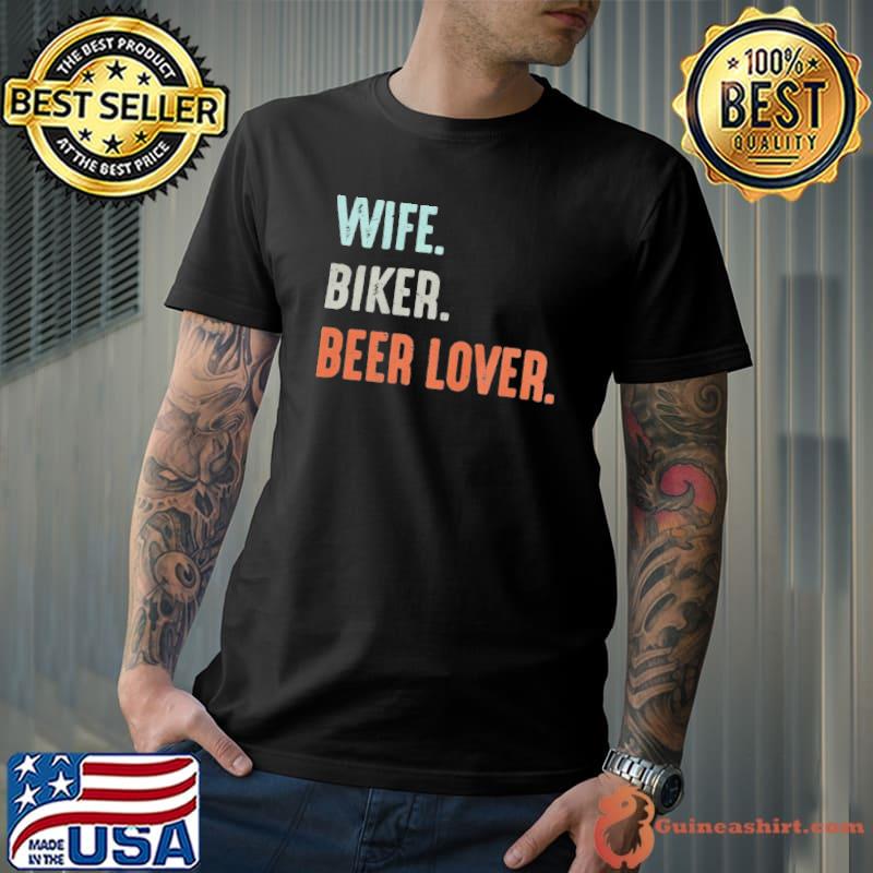 Wife bier beer lover ba classic shirt