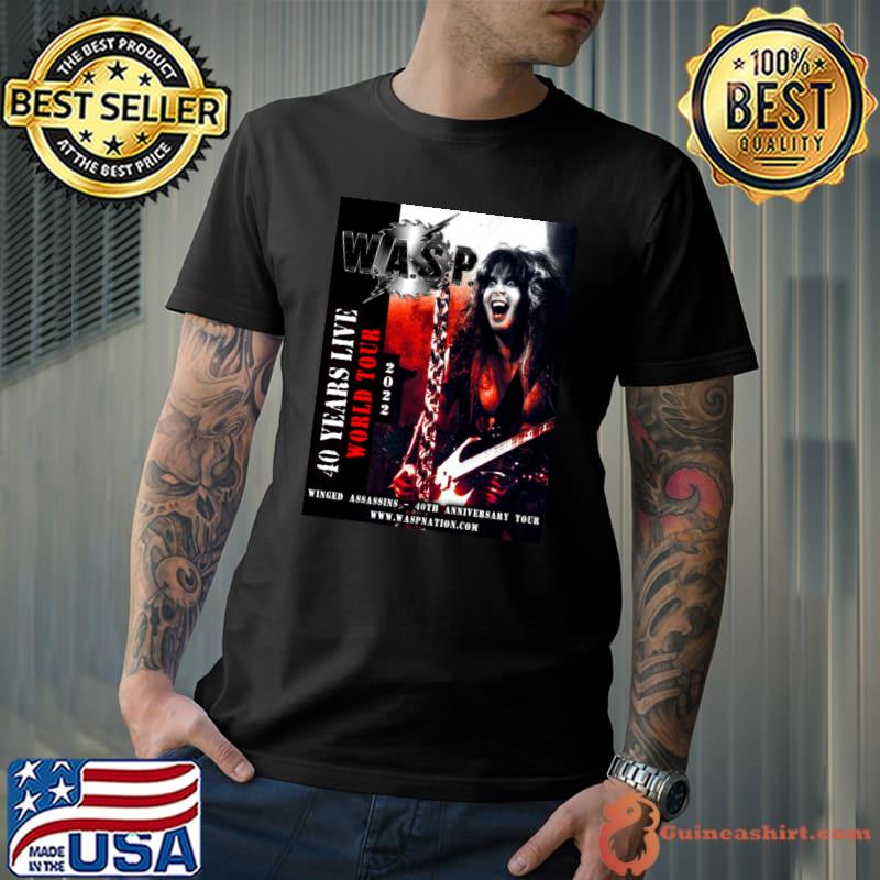 World Tour W.A.S.P 40 years live Essential T-Shirt