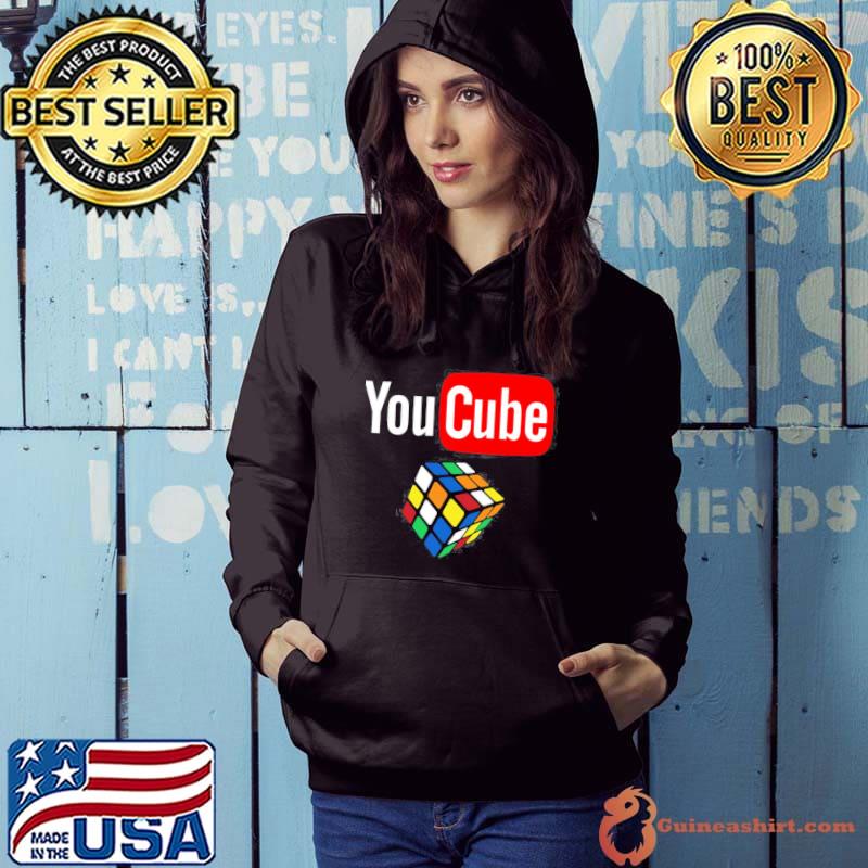 You cube puzzle cube youtube logo inspired s Hoodie