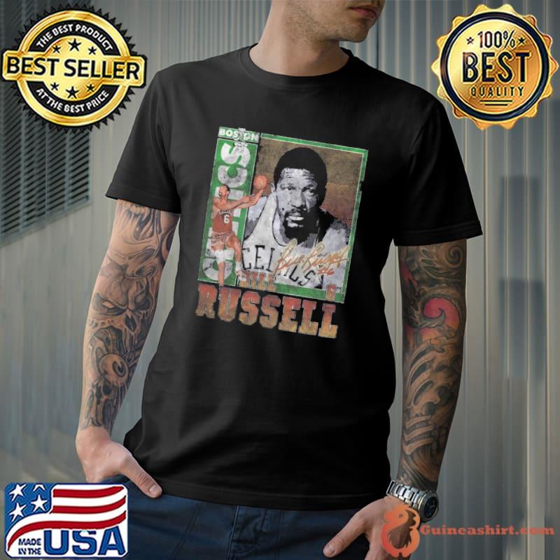 Aesthetic design legend vintage memories rip 10 legend bill russell classic shirt
