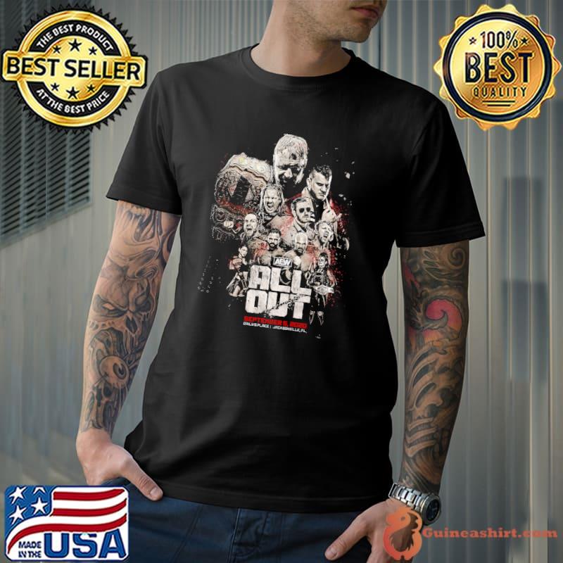 AEW All Out 2020 Event Talent shirt