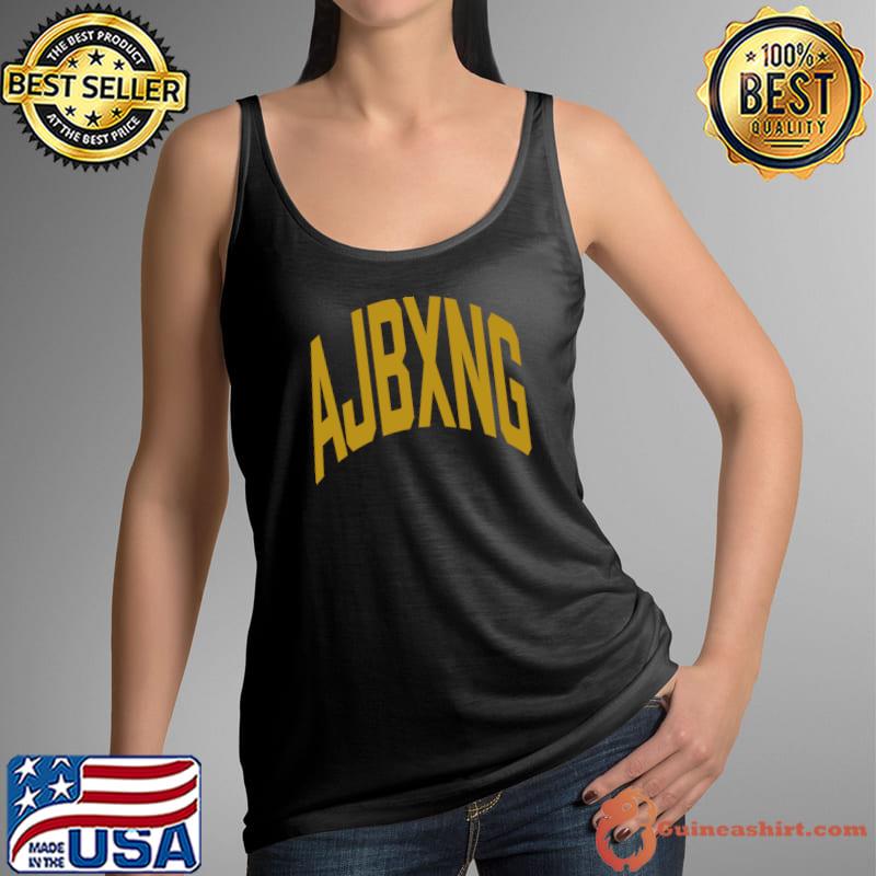 AJBXNG Anthony Joshua Gold Essential T-Shirt Tank Top