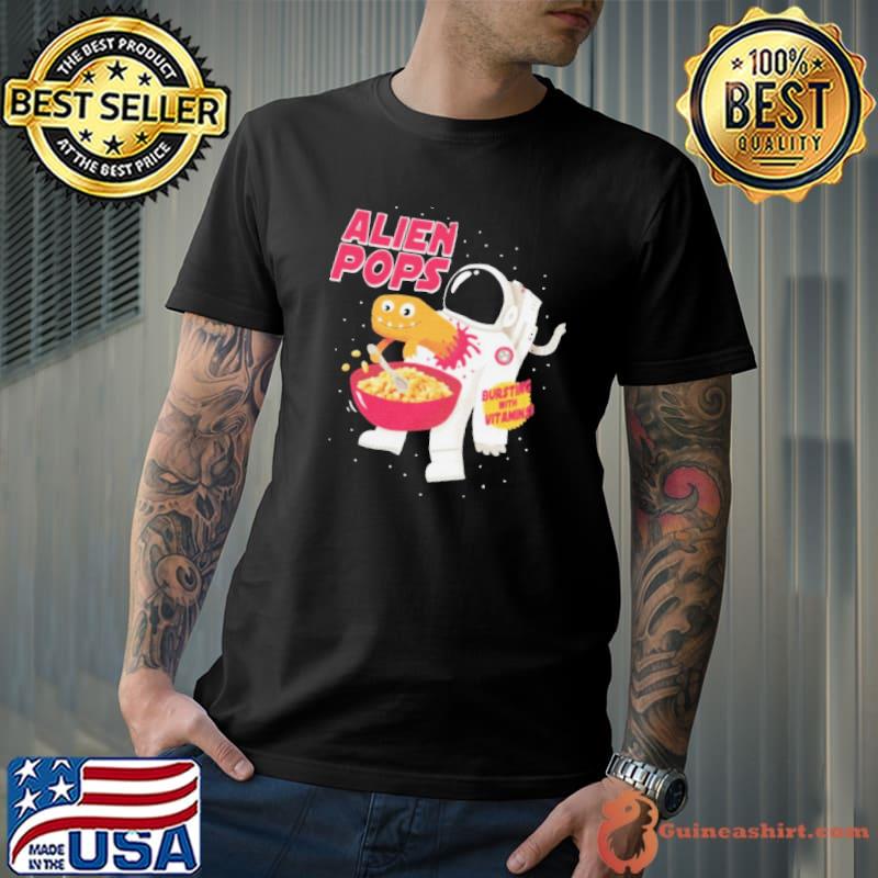 Alien pops cereal classic shirt
