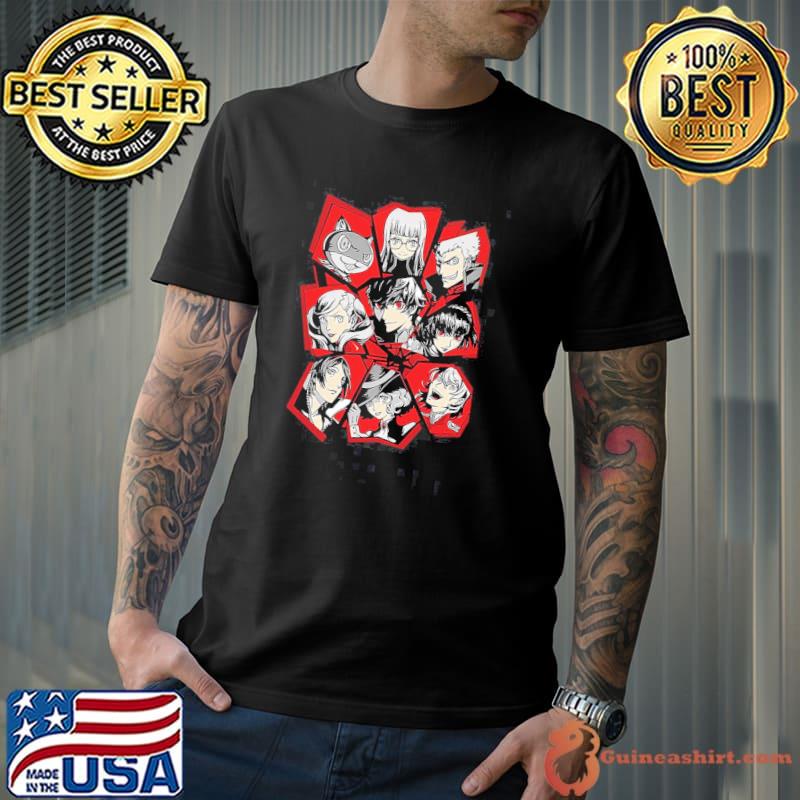 All out attack persona 5 game art classic shirt