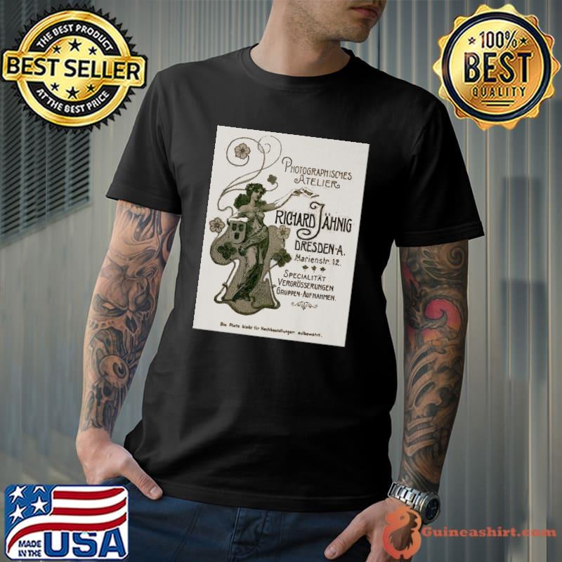 Antique Dresden Germany Photography Advertisement T-Shirt