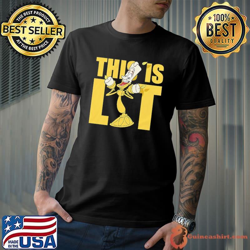 Beauty and the beast lumiere this is lit classic shirt