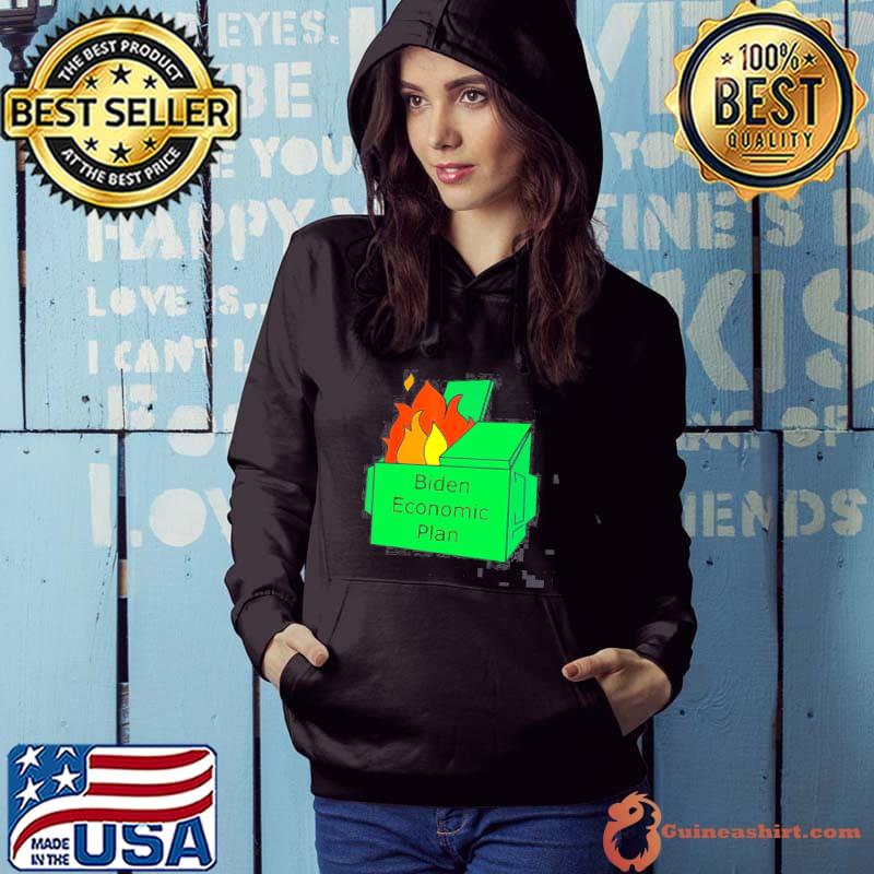 Biden economic plan dumpster fire s Hoodie