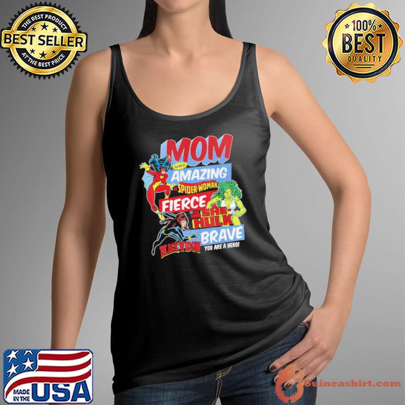 Birthday gifts for mom Marvel vintage retro amazing mom graphic classic s Tank Top