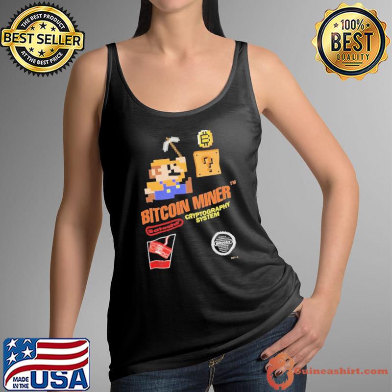 Bitcoin miner super Mario crypto classic s Tank Top