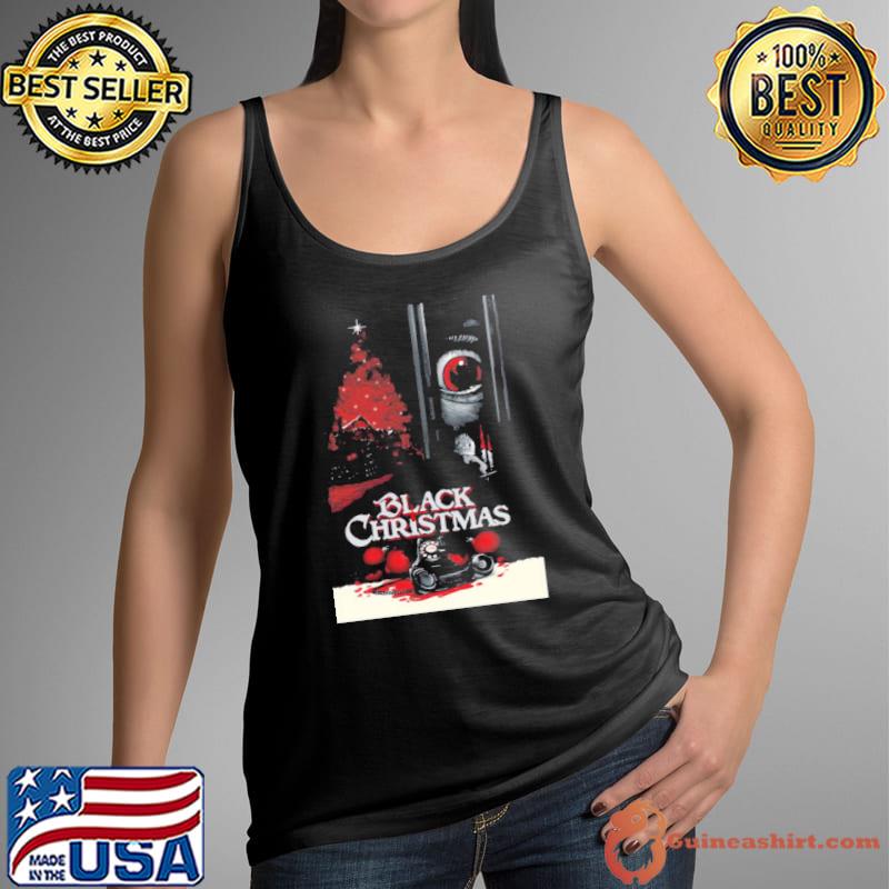 Black christmas 25th anniversary design 1974 vhsgasm video rob zombie classic s Tank Top