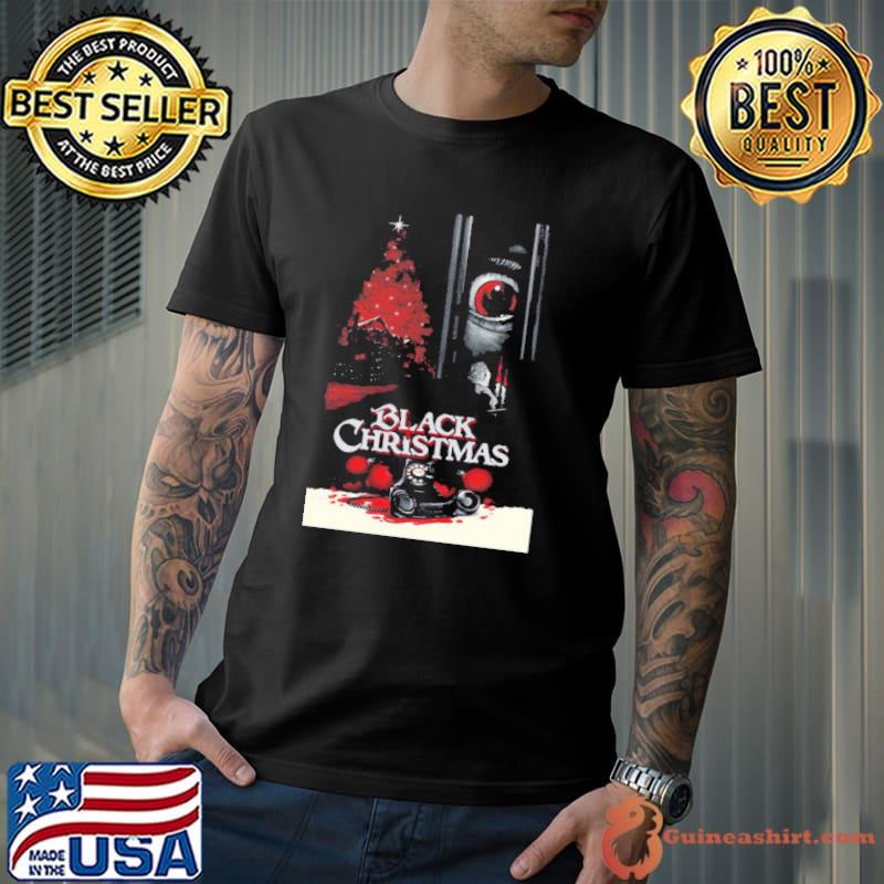 Black christmas 25th anniversary design 1974 vhsgasm video rob zombie classic shirt